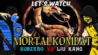 Scorpion amp SubZero REACT  MORTAL KOMBAT MOVIE 1995 SubZero vs Liu Kang Fight  MKX PARODY [upl. by Oswin]