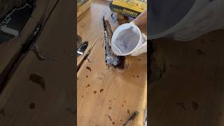 Building a massive walnut table woodworking wood walnut epoxyresin epoxy custom woodart diy [upl. by Lorna]