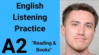 A2 English Listening Practice  Reading and Books [upl. by Clein]