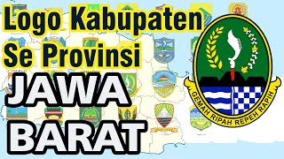 Logo Kabupaten Se Provinsi Jawa Barat [upl. by Irrem]