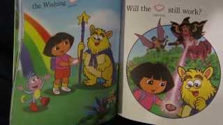 Dora the Explorer Doras Wizzle World Adventure read aloud story book early childhood [upl. by Ilhsa]