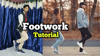 Simple Footwork Dance Tutorial ll Easy Footwork For Beginners [upl. by Karub590]