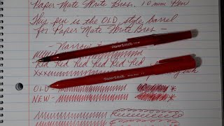 Paper Mate Write Bros 10mm Ballpoint Pen Old Style Review [upl. by Anthiathia]