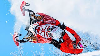 EPIC SNOWMOBILE FAILS amp WINS 2023 [upl. by Ahsekar]