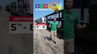 All Season RV  Ohio RV Supershow  RV Fall Fest rvshow cleveland rvlife family camping [upl. by Scutt]