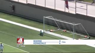 Boerne Soccer Girls Team on News4 [upl. by Missie]