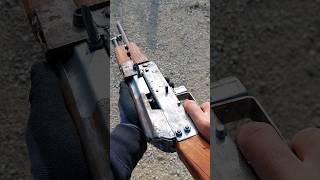 Self Made AK47 1947 Model From Scrap Metal Not Working [upl. by Tedda580]