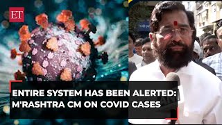 JN1 Covid 19 variant Maharashtra CM on rising COVID cases says Entire system has been alerted [upl. by Hareehahs411]