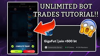 Madfut 23 UNLIMITED BOT TRADES  FREE PACKS amp CARDS [upl. by Enillebyam749]