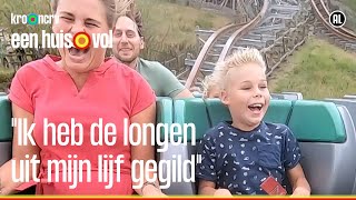 De familie Zeldenrust viert jubileum in het pretpark  Een huis vol  KRONCRV [upl. by Yessac]