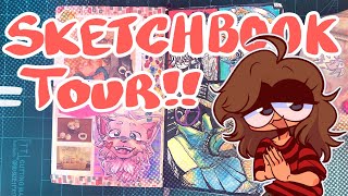 MY FIRST SKETCHBOOK TOUR SKETCHBOOK 15 [upl. by Odrarebe]