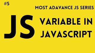 Variable In JavaScript  Hindi  javascript [upl. by Sherrod877]