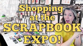 Shopping at the Scrapbook Expo  Tips Tricks amp Impressions [upl. by Enaz]