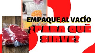 ¿QUÉ ES EL EMPAQUE AL VACÍO Y ¿QUÉ BENEFICIOS NOS BRINDA CHEF MODE MEDIA GASTRONOMÍA [upl. by Madora908]