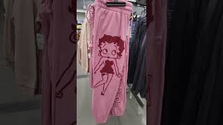 BETTY BOOP  PINK MATCHING BETTY BOOP SWEATSHIRT AND PANTS 1498 EACH  SHOPPING AT WALMART [upl. by Aihsek640]