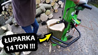 Kupiliśmy Łuparkę do DREWNA   Jak działa 14 Ton NACISKU  Vlog 435 [upl. by Yelsha]