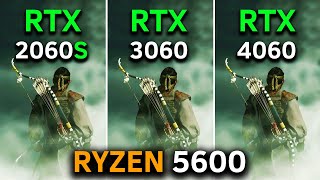 RTX 2060 SUPER 8GB vs RTX 3060 12GB vs RTX 4060 8GB  RYZEN 5 5600  Test in 10 Games  2024 [upl. by Adnileb689]