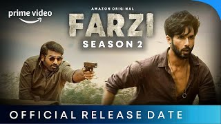 Farzi Season 2 Release Date  Farzi Season 2  Farzi Season 2 Trailer  Prime Video [upl. by Hpesoy]