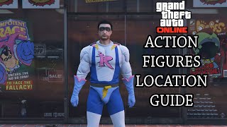 GTA Online Action Figures Location Guide [upl. by Ellehcram]