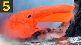 Top 5 Mesmerizing Lava Videos [upl. by Ennovy908]