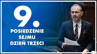 9 posiedzenie Sejmu  dzień trzeci 12 kwietnia 2024 r [upl. by Samara]