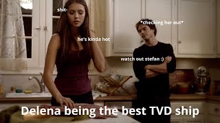 Delena being the best tvd ship for 4 minutes and 24 seconds [upl. by Luckin207]