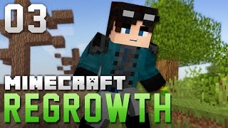 Minecraft Regrowth Modpack  MAGICAL PLANT TROLLS  Ep 3 Minecraft FTB [upl. by Stronski]