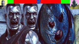 X Men Juggernaut VS Colossus Fight Scene HD  With Healthbars [upl. by Anua]