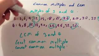 LCM and Common Multiples  Corbettmaths [upl. by Yeclehc190]