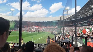 Opkomst Feyenoord  Ajax  De Klassieker 2024 [upl. by Ellehsar697]