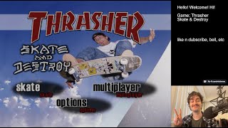 THRASHER SKATE amp DESTROY WAS OVERSHADOWED BY TONY HAWK [upl. by Filemon]