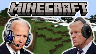 US Presidents Play Minecraft 2 [upl. by Leikeze]