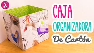 Cómo hacer cajas de cartón corrugado [upl. by Atel53]