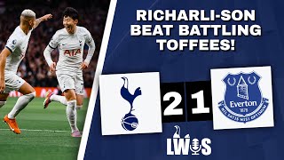 RicharliSon 손흥민 Beat Battling Toffees  Tottenham Hotspur 21 Everton  PostMatch Analysis [upl. by Nibaj]