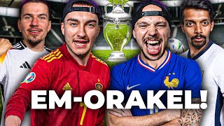 EM ORAKEL FUßBALL CHALLENGE  WER WIRD GEWINNEN [upl. by Ecnerewal]