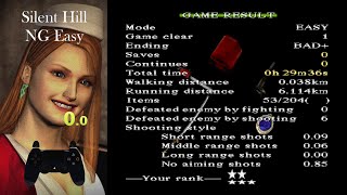 Silent Hill  Any NG Easy speedrun 2936 Emu [upl. by Aneeled777]