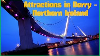 Top 14 Best Tourist Attractions in Derry  Northern Ireland [upl. by Angela684]