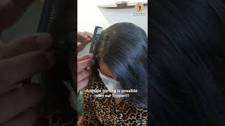 quotAchieve Voluminous Hair with a 9x10 Back Comb Topper  Easy Application Tipsquot makeover [upl. by Clark]