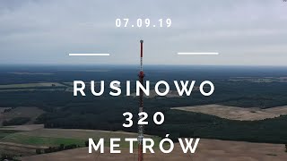 Maszt RTCN Rusinowo 320 m [upl. by Einal50]