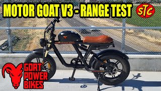 Motor Goat V3 Range Test  Single Battery [upl. by Alletse]