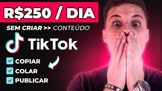 COMO GANHAR DINHEIRO NO TIKTOK EM 2024 Dinheiro na internet [upl. by Bartolome]