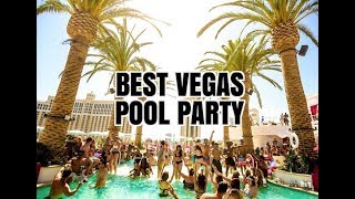 BEST Vegas Pool Party  Drais Beach Club The Cromwell Ep26 [upl. by Aihsenal416]