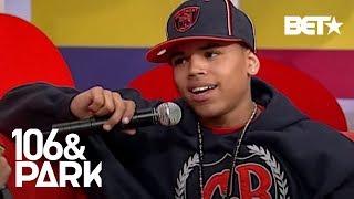 TBT Chris Brown Before The Fame Reveals His quotFirstsquot  106 amp Park [upl. by Noreh]