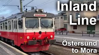 TRAIN DRIVERS VIEW The legendary Inland Line ÖstersundMora [upl. by Lil]