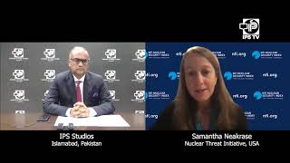 Exclusive Intv of Ms Samantha Neakrase NTI USA on Pakistans improved Nuclear Security ranking [upl. by Oliana]