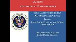 2250257 Gilchrist v Schlumberger September 10 2024 [upl. by Westfall655]