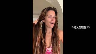 Grow Long LeaveIn Conditioner By Marc Anthony The Secret For Longer Stronger Hair [upl. by Eilujna]