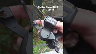 Shifter Sepeda Shimano Tiagra 4700 2x10 Speed Ori Japan [upl. by Ginsburg]