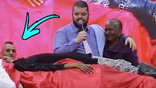 Pastor ressuscita mulher e expulsa os demônios dela [upl. by Lashonde]