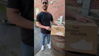 Costco Shoe Review 2024  Kirkland Signature Mens Comfort Walker Sneaker aka the quotAir Kirklandsquot [upl. by Brackett]